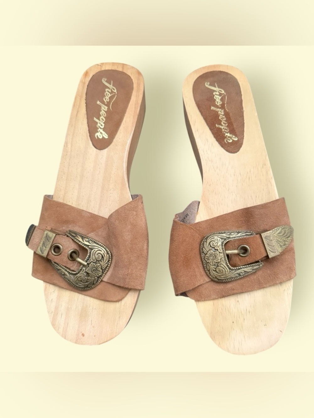 Free People Westtown Slide Clogs us7.5 - Picture 3 of 11